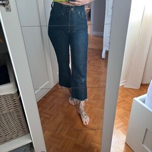 The prettiest crop denim